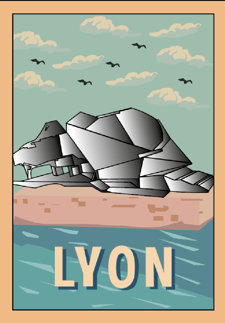 Affiche Lyon